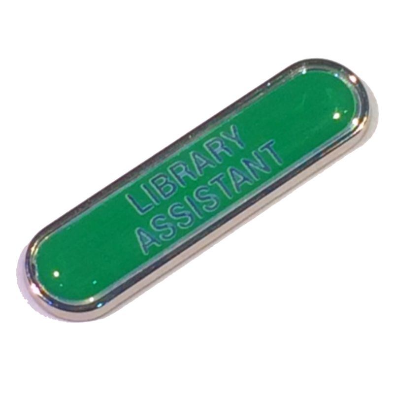LIBRARY ASSISTANT badge